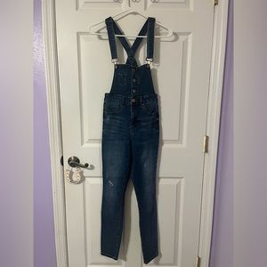 Kids Distressed Overalls